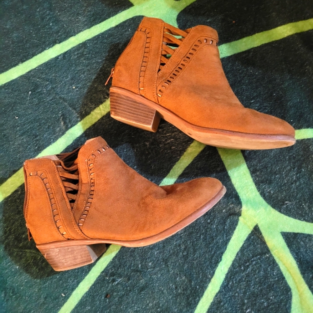 Women's Brown Ankle Boots Size 6